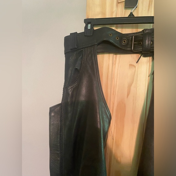 Vance Leather Motorcycle Chaps XXL - Picture 6 of 16